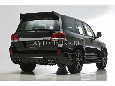 Toyota LAND CRUISER 200 (07-11) Накладки WALD BLACK BISON на пороги