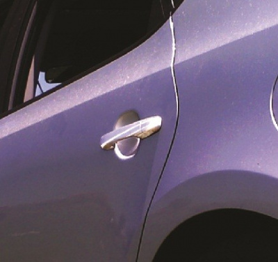 Hyundai Накладки на дверные ручки, нерж., 4 двери